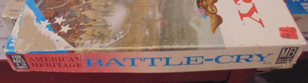 Battle Cry Milton Bradley American Heritage Vintage Board Game Civil War  #29