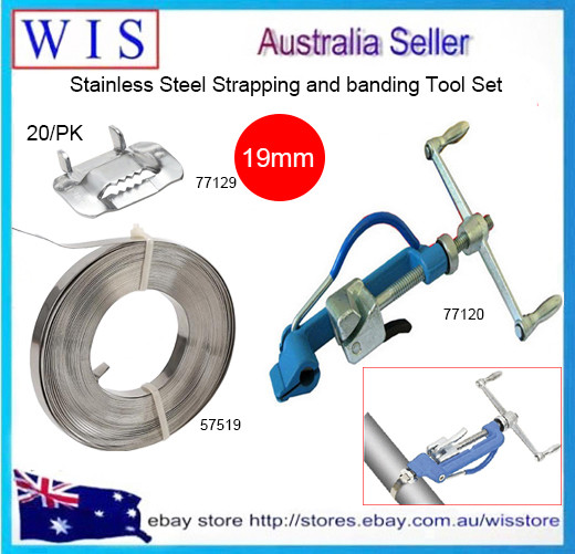 MiP 1800 Pistol Grip Steel Strapping Banding Tool Tensioner Made in USA