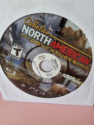 Cabela's North American Adventures (PS3) Tested Used DISC ONLY-No case or manual