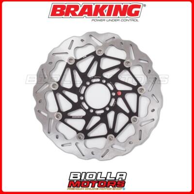 WK073R BREMSSCHEIBE VORNE RECHTS BRAKING APRILIA TUONO R (4 Bremsbeläge für Bremssattel) 100