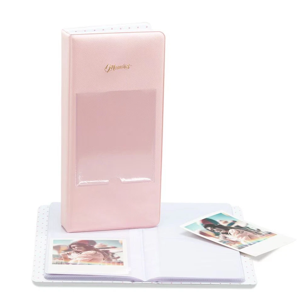 64 Pocket Photo Album for Polaroid Prints - Pink - Kit of 2 - Image 3 of 4
