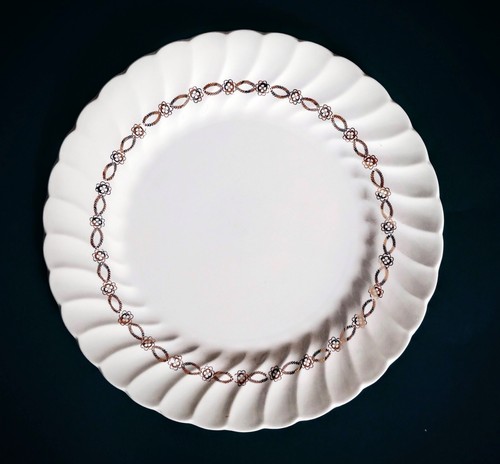 Vintage Royal Crown **66 Salem Swirl 10 1/4" Dinner Plate Several Available - 第 1/6 張圖片