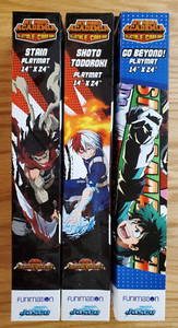 My Hero Academia Playmat Lot, Stain, Go Beyond! shoto Todoroki New