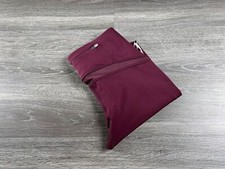 CHAMPION Stretch Zip Back Maroon Activewear Yoga Pants Leggings Women's Size 24