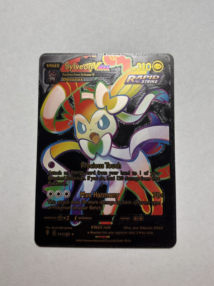 シングルカード Sylveon Vmax Sylveon VMAX - 041/069 - Full Art Rare Eevee Heroes Japanese
