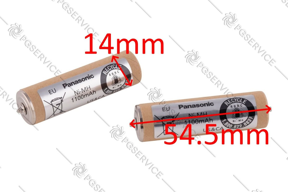 Batteria Panasonic ER1410 Ricambio - 2000mAh Ni-MH, Per ER1420, ER161, ER389 E Altri Modelli