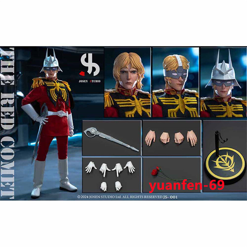 JOSEN STUDIO JS-001 1/6 Char Aznable Action Figure Model Toy Collectibles Statue
