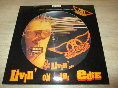 Aerosmith    Livin' On The Edge Picture Disc Maxi-Single