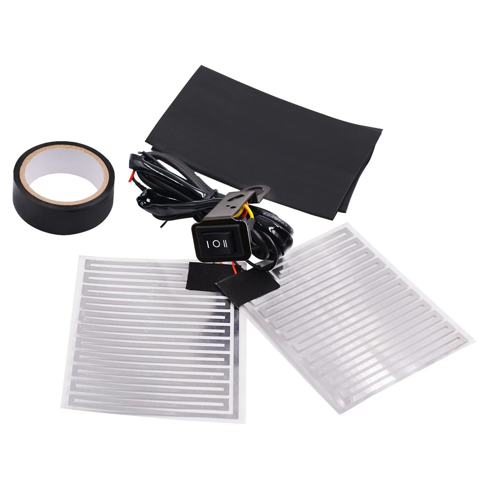 Calentador de 12 V Manillar Calefacción Retráctil Cálido Barras de Agarre Universal para Motocicleta Foto 2 de 4