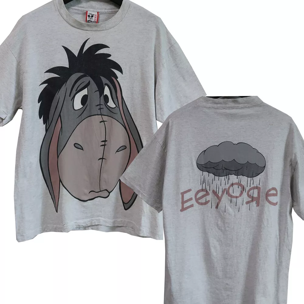 90s Vintage Disney Pooh Eeyore Promo T Shirt Men's Size Large USA Single  Stitch