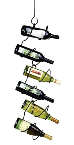 Oenophilia Bottle Bouquet Wine Rack Black 6 Botella | Cuotas Sin Interés