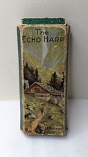 Vintage M. Hohner The Echo Harp Double Sided Harmonica 55/80 M 2 C/G Germany