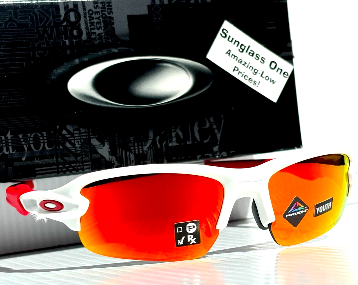 Oakley Flak XXS ポリッシュホワイト Oakley - Men's & Women's Sunglasses, Goggles, & Apparel