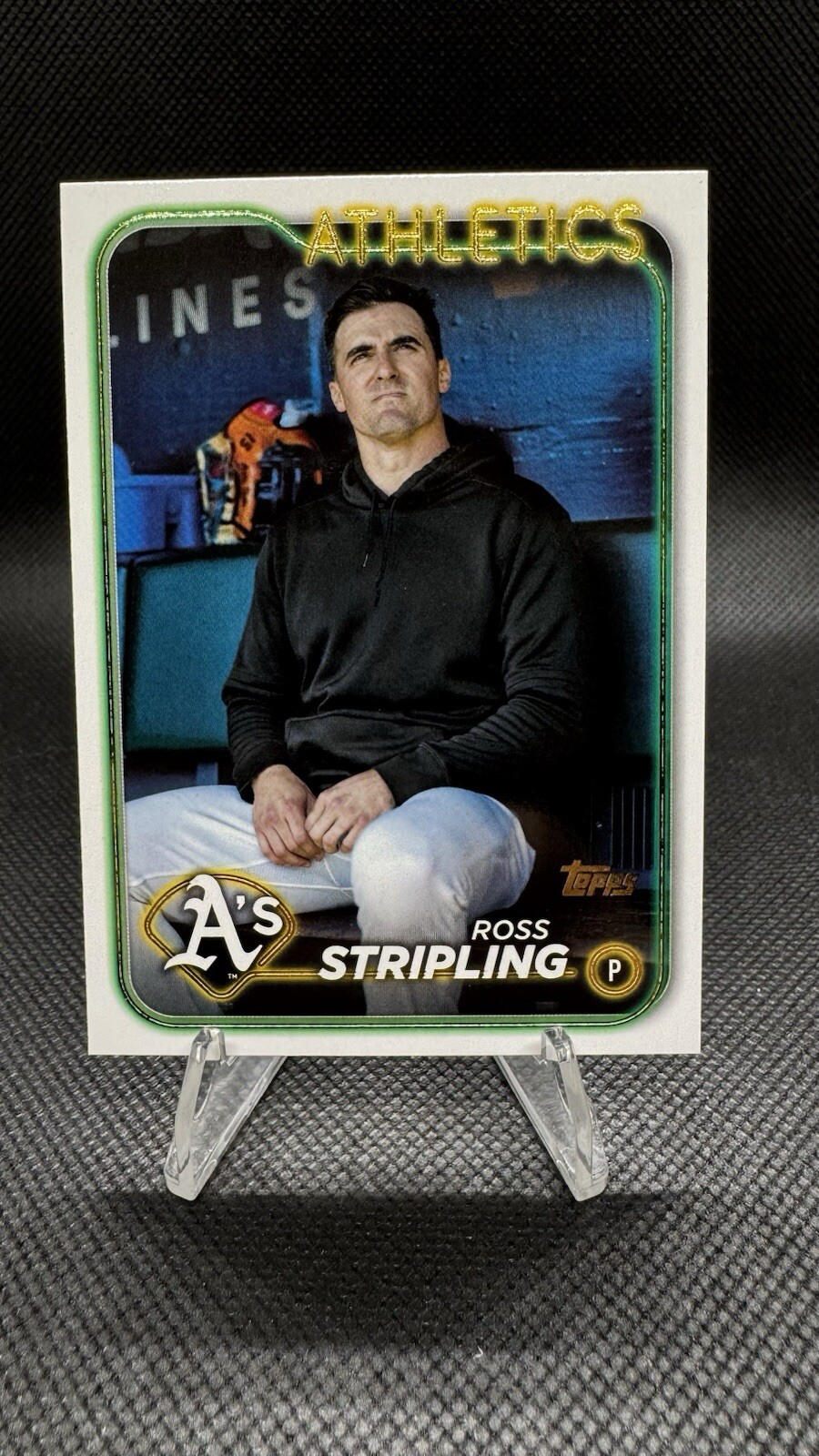 2024 Topps Series 2 Ross Stripling Golden Mirror SSP Image Variation #608