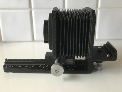 Soufflet Pour Microscope/appareil Photo E. Leitz Wetzlar Allemagne - F=13,5 Cm N°3528 - Vintage