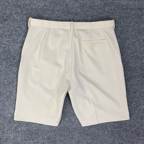 EP Pro Short Women 10 Eggshell Flat Front Chino Breathable High Rise Pocket Golf - Picture 7 of 9