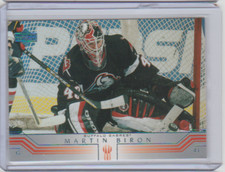 2001-02 Upper Deck #250 Martin Biron Buffalo Sabres