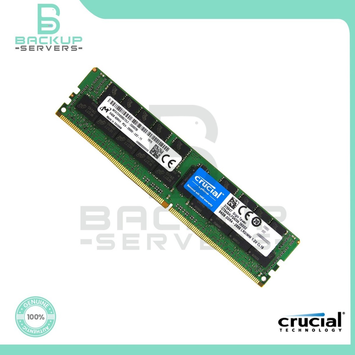 16GBx4枚 64GB Micron DDR4 2666 ECC REG Micron 64GB 2666MHz