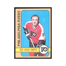 1972 Topps Ed Van Impe Philadelphia Flyers #9