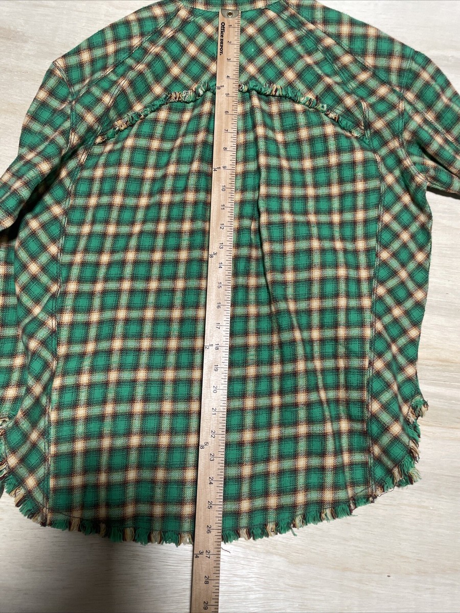 Chemise en flanelle à carreaux bûcheronCarreaux noir/vert pour Femme | FR