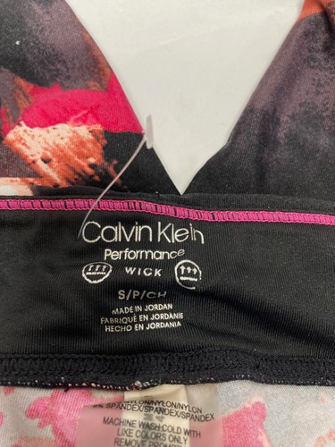 Calvin Klein Performance Wick Athletic Legging/Yoga Pants Multicolor Small NEW - Picture 3 of 4