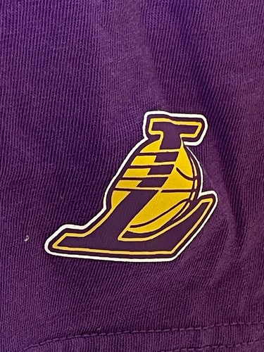 T-shirt manica lunga Los Angeles Lakers NBA viola/giallo Spectator 2fer uomo 2XL - Foto 3 di 12