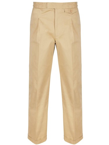 Fishtail Back Trousers Revival 1940s 
