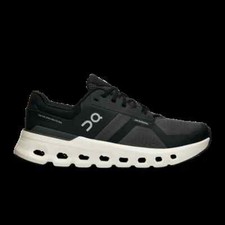  2E, EE WIDE Men's ON CLOUD CLOUDRUNNER 2 Eclipse Black Running Shoes