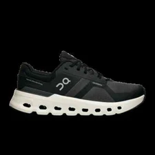 (2E, EE) WIDE Men's ON CLOUD CLOUDRUNNER 2 Eclipse Black Running Shoes