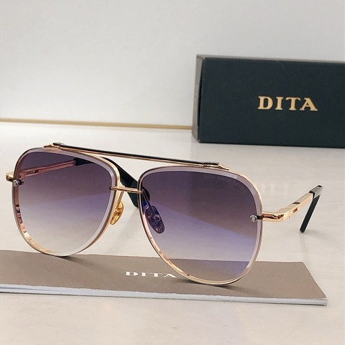 DT MACH Eight Sunglasses Women Oval Fashion Metal Sun Protection Sunglasses Men - Picture 14 of 17