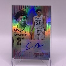 2022 Panini Chronicles Illusions Auto Evan Battey RS-EBA Buffaloes PINK