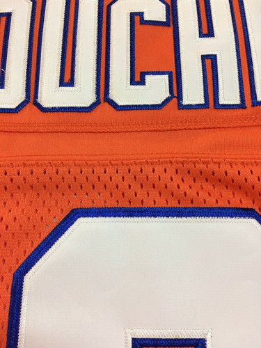 Bobby Boucher The Waterboy Adam Sandler Movie Authentic Football Jersey Mud Dog - Picture 5 of 12