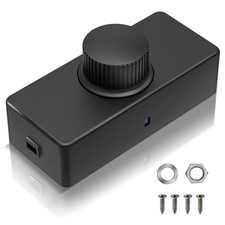 Inline LED Dimmer Switch 1 Gang 220V-240V Trailing Edge Dimmer Built-in Rotary