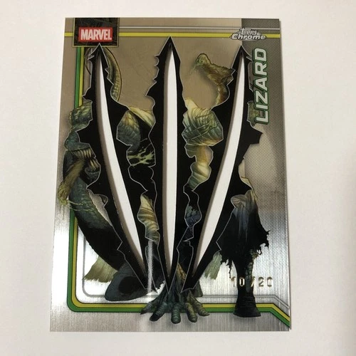 LIZARD 2026 Topps Chrome Marvel #069 Clawed Variation 10/20 SSP RARE !!【Y10】