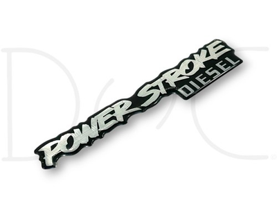 #ad #ad 94 97 Ford F250 F350 Powerstroke Diesel Fender Badge Emblem Logo OEM $18.00