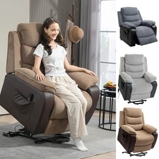 Power Lift Recliner Chair with Remote Control and 2 Side Pockets