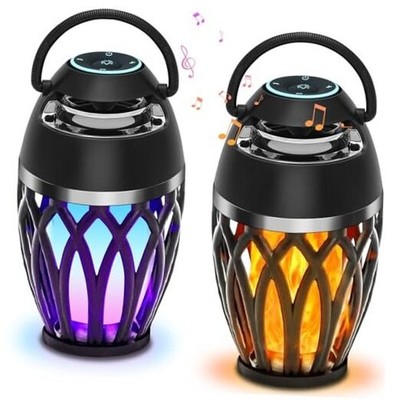 Outdoor Speakers with Colorful Lights, Mens Gifts for Outdoor Speakers 2 Pack