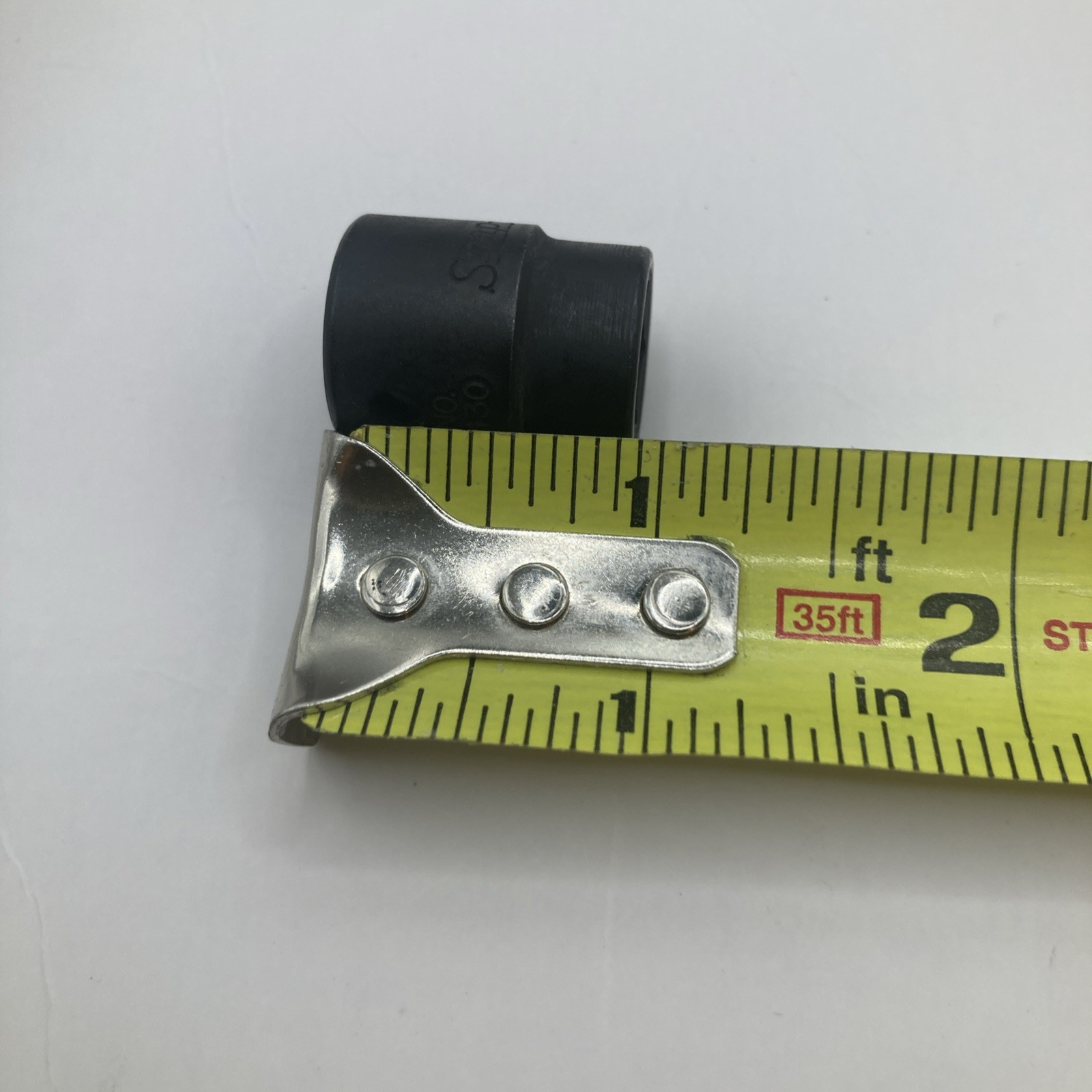 Snap- On Black Oxide Short 7/16 USA 3/8 Drive 6 PT IMF 140.