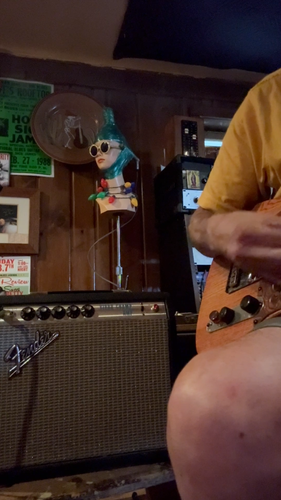 1969 Fender Vibro Champ Amplifier Silverface Very Nice Studio Amp Hear it ! - Video 1 of 1