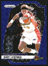 2024 Panini Prizm WNBA Prizms Blue Velocity #139 Nancy Lieberman - BSK