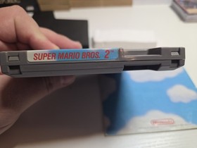 Super Mario Bros 2  NES 3 Screw Rev-A Cib Minty Box 🔥 