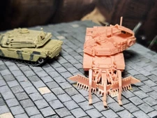 1/144 Us military M1 ABV minesweeper Unpainted