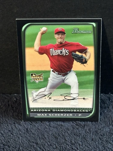 Max Scherzer 2008 Bowman Rookie RC #BDP33