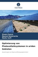 Optimierung Von Photovoltaiksystemen In Ariden Gebieten Zineb Chaich (U. A.)