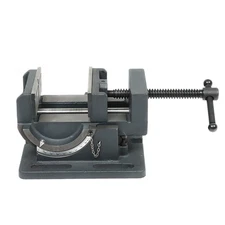 LABLT 4.25 in. Industrial Strength Benchtop and Drill Press Tilting Angle Vise
