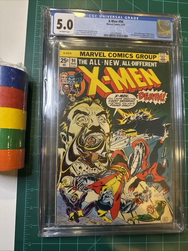 X-Men #94 CGC 5.0. The run begins!