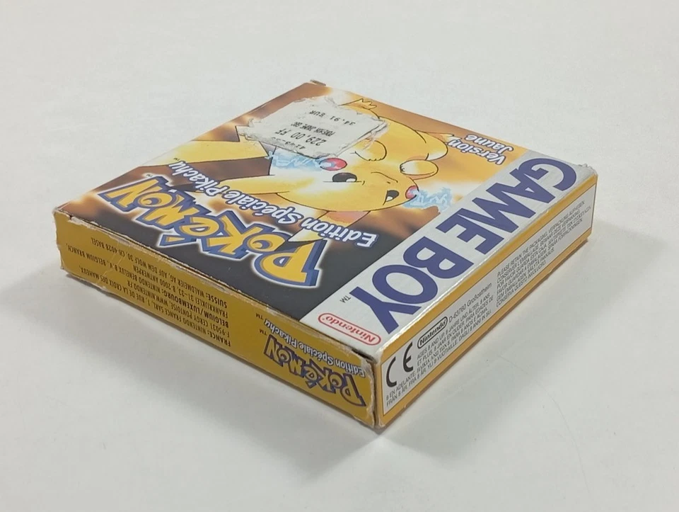 POKEMON VERSION JAUNE NINTENDO GAMEBOY (GB) NFRA (SANS NOTICE - WITHOUT MANUAL) - Photo 3/4