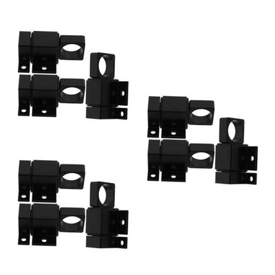3 PCS Selbstsichernder Riegel Aus Aluminiumlegierung Torriegel Federbelastet