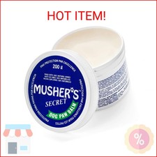 Musher s Secret Dog Paw Wax 200g Natural Paw Balm for Dogs with Vitamin E He
