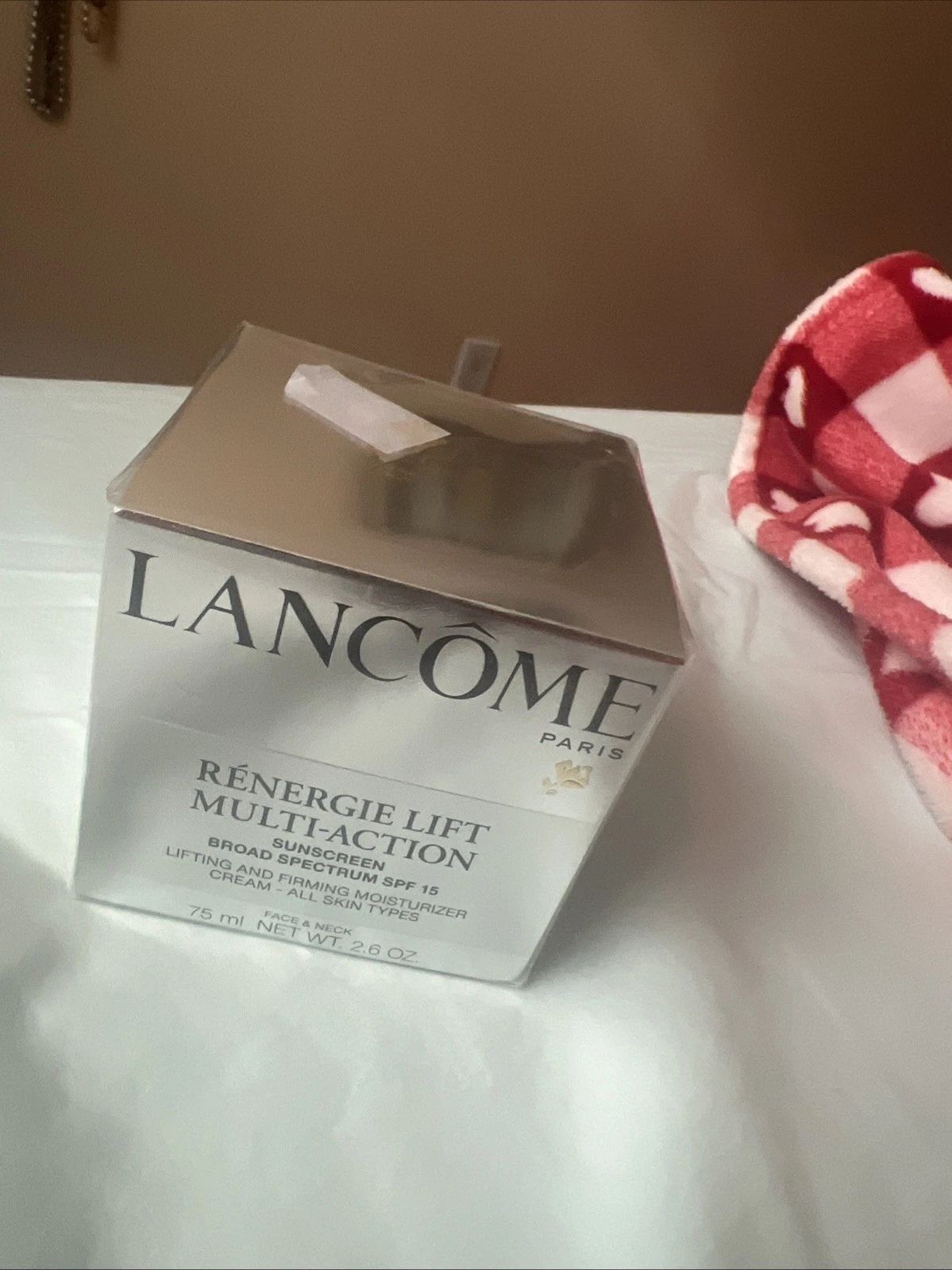NEW Lancome Renergie Lift Multi-Action SPF 15 Firming, 75 ml/2.5 FL. oz